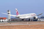 A7-BCI , Qatar Airways , Boeing 787-8 Dreamliner ,  Berlin-Brandenburg  Willy Brandt  , BER , 12.03.2022 ,