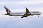 A7-BCQ , Qatar Airways , Boeing 787-8 Dreamliner , 30.03.2022 , Berlin-Brandenburg  Willy Brandt  , BER , 