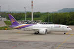 Thai Airways, HS-TQA, Boeing B787-8, msn: 35315/190,  Ongkharak , 01.Mai 2022, ZRH Zürich, Switzerland.