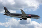 Royal Jordanian Airlines, JY-BAC, Boeing B787-8, msn: 37164/219,   Princess Salma Bint Abdullah , 03.Juli 2023, LHR London Heathrow, United Kingdom.