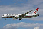 Biman Bangladesh, S2-AJU, Boeing B787-8, msn: 40124/903,  The Rajhangsa , 05.Juli 2023, LHR London Heathrow, United Kingdom.