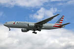 American Airlines, N793AN, Boeing B777-223ER, msn: 30255/299, 06.Juli 2023, LHR London Heathrow, United Kingdom.