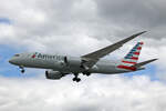 American Airlines, N872AN, Boeing B787-8, msn: 65992/1025, 06.Juli 2023, LHR London Heathrow, United Kingdom.