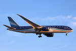 Azerbaijan Airlines, VP-BBS, Boeing B787-8, msn: 37921/247,  Ordubad , 06.Juli 2023, LHR London Heathrow, United Kingdom.