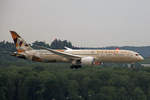 Etihad Airways, A6-BLK, Boeing 787-9, msn: 39654/520, 25.Mai 2019, ZRH Zürich, Switzerland.