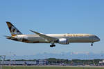 Etihad Airways, A6-BLW, Boeing 787-9, msn: 39666/793, 28.September 2020, MXP Milano-Malpensa, Italy.