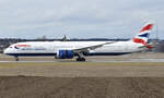 G-ZBKO / Britisch Airways / 787-9 / 27.03.2021 / EDDS / STR