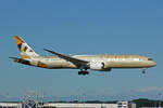 Etihad Airways, A6-BLA, Boeing 787-9, msn: 39646/229, 01.Juli 2021, MXP Milano Malpensa, Italy.