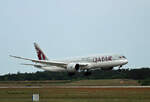Qatar Airways, Boeing B 787-9 Dreamliner, A7-BHF, BER, 04.06.2022