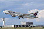 A7-BHB , Qatar Airways , Boeing 787-9 Dreamliner , Berlin-Brandenburg  Willy Brandt  , BER , 11.09.2022 