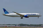 United Airlines, N23983, Boeing B787-9, msn: 66140/1038, 11.Juli 2023, MXP Milano Malpensa, Italy.