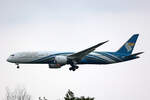 Oman Air, A4O-SD, Boeing B787-9, msn: 38892/545, 12.Juli 2023, MXP Milano Malpensa, Italy.