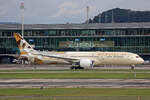 Etihad Airways, A6-BLF, Boeing B787-9, msn: 39651/416, 14.Oktober 2023, ZRH Zürich, Switzerland.
