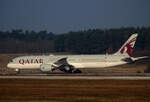 Qatar Airways, Boeing B 787-9 Dreamliner, A7-BHI, BER, 03.03.2024