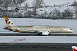 Etihad Airways, A6-BLD, Boeing B787-9, msn: 39649/302, 19.Januar 2024, ZRH Zürich, Switzerland.