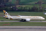 Etihad Airways, A6-BNE, Boeing B787-9, msn: 39671/1150, 30.März 2025, ZRH Zürich, Switzerland.