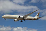 Etihad Airways, A6-BME, Boeing B787-10, msn: 60759/789, 06.Juli 2023, LHR London Heathrow, United Kingdom.