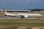 Etihad Airways, A6-BMF, Boeing B787-10, msn: 60761/842, 03.Juli 2025, MXP Milano Malpensa, Italy.