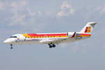 Iberia Regional (Operated by Air Nostrum), EC-INF Bombardier CRJ-200ER, msn: 7785,  Pedro De Valencia , 04.Juli 2005, ZRH Zürich, Switzerland.