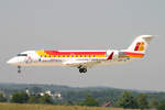 Iberia Regional (Operated by Air Nostrum), EC-IRI Bombardier CRJ-200ER, msn: 7851, 22.Juni 2005, ZRH Zürich, Switzerland.