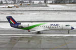 Malev Express, HA-LND, Bombardier CRJ-200ER, msn: 7807, 24.Januar 2005, ZRH Zürich, Switzerland.