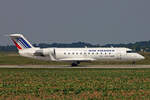Air France (Operated by Brit Air), F-GRJJ, Bombardier CRJ-100LR, msn: 7190, 31.August 2007, LYS Lyon-Saint-Exupéry, France.