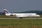 Air France (Operated by Brit Air), F-GRJQ, Bombardier CRJ-100LR, msn: 7321, 31.August 2007, LYS Lyon-Saint-Exupéry, France.