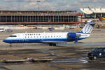 United Express (Mesa Airlines), N17156, Bombardier CRJ-200LR, msn: 7156, 08.Januar 2007, IAD Washington Dulles, USA.