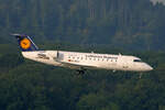 Lufthans CityLine, D-ACJI, Bombardier CRJ-200LR, msn: 7282, 26.August 2007, ZRH Zürich, Switzerland.