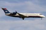 US Airways - Express, N442AW, Bombardier, CRJ-200LR, 31.08.2011, YUL, Montreal, Canada 




