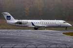 Cimber Air, OY-RJB, Bombardier, CRJ-200LR, 30.10.2011, LUX, Luxemburg, Luxembourg          