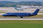 G-IGWT / Ocean Sky Aviation / CRJ 200ER beim Start in MUC. 13.06.2014