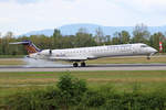 Lufthansa Regional CityLine, D-ACNE, Bombardier CRJ-900LR,  Helmstedt , msn: 15241, 03.September 2018, BSL Basel-Mülhausen, Switzerland.