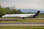 Lufthansa Regional CityLine, D-ACNL, Bombardier CRJ-900LR, msn: 15252, 03.September 2018, BSL Basel-Mülhausen, Switzerland.