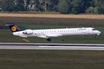 Lufthansa Regional -CityLine-, D-ACKC, Bombardier (Canadair), CRJ-900 LR (CL-600-2D24),  Mettmann , MUC-EDDM, München, 05.09.2018, Germany