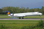 Lufthansa Regional, D-ACKF, Bombardier CRJ-900, msn: 15083,  Prenzlau , 24.August 2019, BSL Basel-Mülhausen, Switzerland.