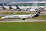Lufthansa CityLine, D-ACND, Bombardier CRJ-900LR, msn: 15238,  Meersburg , 10.September 2022, MUC München, Germany.