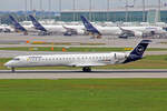 Lufthansa CityLine, D-ACND, Bombardier CRJ-900LR, msn: 15238,  Meersburg , 11.September 2022, MUC München, Germany.