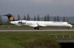 Lufthansa - City Line, D-ACKK, Bombardier, CRJ-900, 15.04.2010, BSL, Basel, Switzerland      