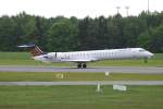 CRJ 900 D-ACND von Eurowings beim Start in Fuhlsbttel am 19.05.10