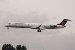Lufthansa Cityline CRJ 900 Berg Badzabern D-ACKL Flughafen M�nchen 02,08.2010