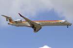 Iberia - Air Nostrum, EC-JZT, Bombardier, CRJ-900ER, 09.09.2010, TLS, Toulouse, France       
