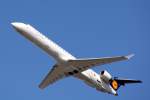 Lufthansa Regional Cityline Canadair Regional Jet CRJ 900 LR D-ACKI Tuttlingen Flughafen m�nchen 10.03.2012