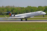 Lufthansa Cityline, D-ACKH, Bombardier CRJ 900,  Radebeul  , 8.Mai 2016, BSL Basel, Switzerland.