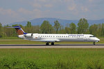 Lufthansa Regional, D-ACND, Bombardier CRJ 900,  Meersburg  ,  8.Mai 2016, BSL Basel, Switzerland.