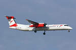 Austrian Airlines, OE-LGM, Bombardier DHC-8 402, msn: 4319,  Villach , 21.Februar 2019, ZRH Zürich, Switzerland.