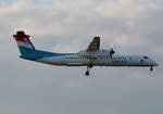 Luxair, DHC-8-402Q, LX-LQJ, TXL, 05.03.2020