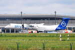 9H-EVA , SkyAlps , Bombardier DHC-8-402Q Dash 8 ,  Berlin-Brandenburg  Willy Brandt  , BER , 01.08.2021