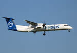 SkyAlps, DHC-8-402Q, 9H-EVA, BER, 26.09.2021
