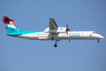 Luxair, LX-LQB, deHavilland, DHC-8Q-402, 10.06.2023, LUX, Luxemburg, Luxemburg
